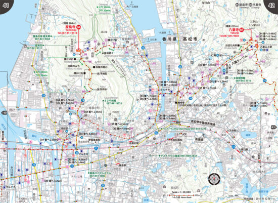 お遍路地図-香川版本文